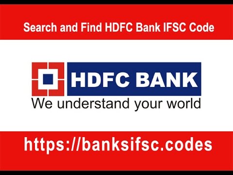 HDFC Bank IFSC Code HDFC Bank IFSC Code