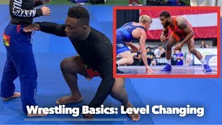 Wrestling Basics: Learn how to change levels and get the takedown