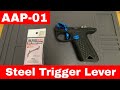 AAP-01 replacement guarder steel trigger lever | Airsoft toy tech guide