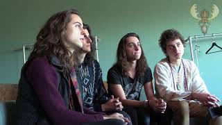 Greta van Fleet meet Bluesmoose radio - interview @ Doornroosje, Nijmegen (NL) 20 march 2018