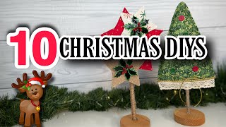 10 DIY christmas decorations 2021🎄Adornos Navideños Fáciles y Económicos/DIY de NATAL