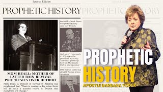 February 23, 2025 | Prophetic History | Apostle Barbara Yoder