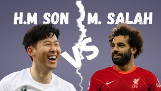 Mohamed Salah Vs Son Heung-Min 2022 | Goals, Skills, Dribbling, Assists