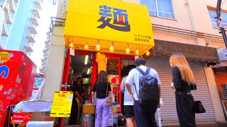 【吉祥寺 二郎系】乳化系アブラたっぷり極太麺!!「ハナイロモ麺」の厨房潜入!!!