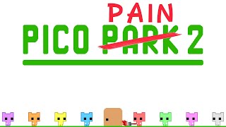 Were back with Pico Pain 2!? ft. Fuyu, Kuro \u0026 Omo | Pico Park 2