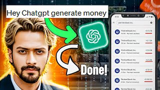 How To Use ChatGPT To Make Money Online in 2024 | Passive Income Stream