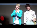 150802 세븐틴 광주 팬싸 디에잇 the8 徐明浩中文歌 focus