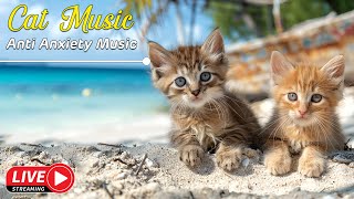 Music Therapy for Cats - Music for Cat Nap Time - Peaceful Sounds for a Restful Sleep