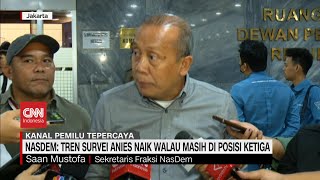 Nasdem: Tren Survei Anies Naik Walau Masih di Posisi Ketiga