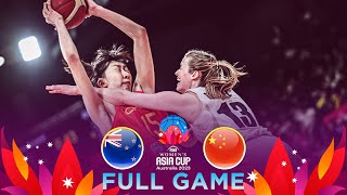 New Zealand v China | Full Basketball Game | FIBA Women's Asia Cup 2023 - Division A
