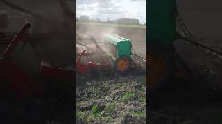 Mtz 82 + zestaw uprawowo-siewny rau rototiller amazone