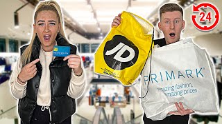 GIVING MY BOYFRIEND MY CREDIT CARD FOR 24 HOURS!!