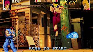 SFXVI STREET FIGHTER XVI Sharp X68000 HYPERSPIN NOT MINE VIDEOS X 68000