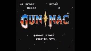 [One credit] Gun Nac (Advanced Mode+Area 0/Sprite priority) by Yace