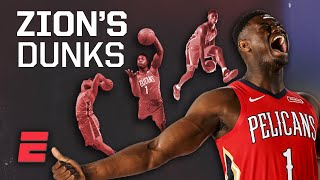 Zion Williamson is dunking more than anyone since Shaq at his peak | Signature Shots
