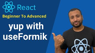 React Bangla Tutorial 35 : validate form data using yup with formik