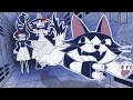 MISS CIRCLE TURNS INTO A CAT!? Fundamental Paper Education 2D ANIMATION