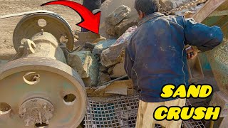 The Sand Crushers”Jaw Crushers in Action”Big Jaam”#stonecrusher #viralvideo #trending