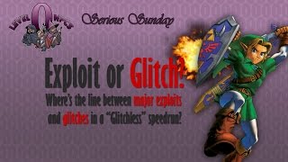 Serious Sunday: Exploit or Glitch? What's the line between exploit \u0026 glitch in a \