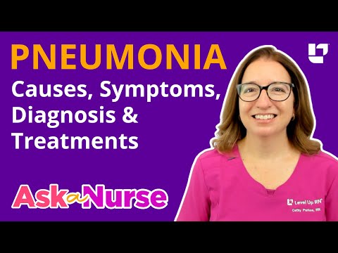How do nurses treat pneumonia?