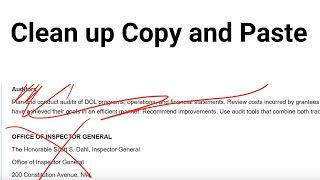 Clean Up Copy and Pasted Wikipedia Article | Editing
