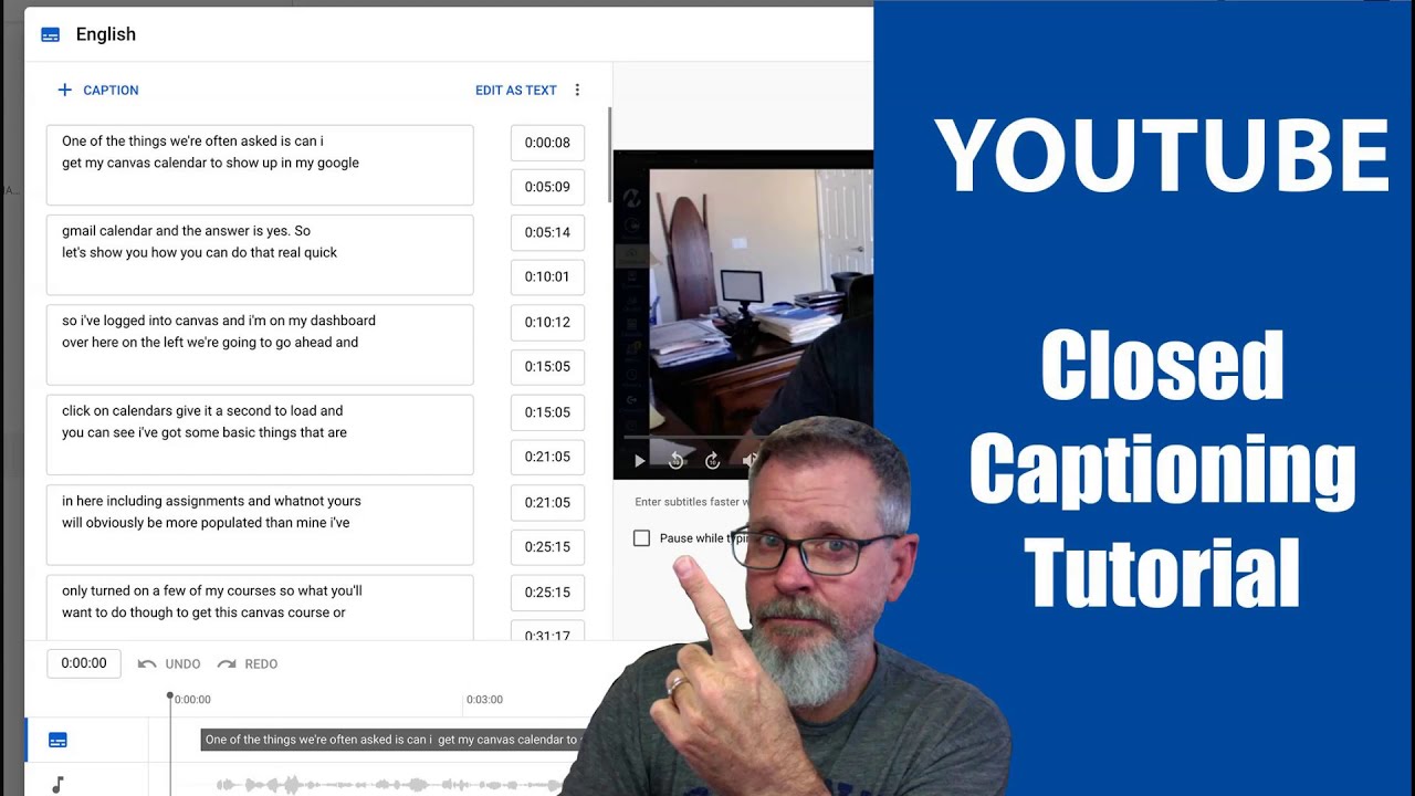 Closed Captioning Youtube