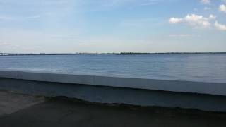 Saratov. The Volga river.