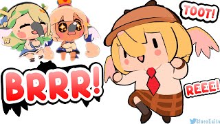 Smol Ame turns into an Elephant- BRRRRRRRR (Amephant) |【Mario Wonder】