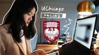 [中文] QUARANTINE VLOG 3 😰 UChicago Online is Really Difficult :(