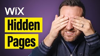 How to Hide a Page on Wix