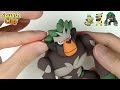 Pokémon Clay Art Grookey line!! Grass type Pokémon [satisfying video]