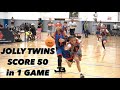 Jolly Twins Score 50 Points in 1 Game @ Camp - Ranked #1 in the World