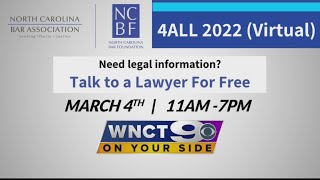 Attorneys across N.C. to answer legal questions for free on Friday