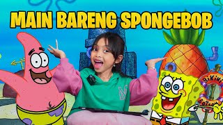 SEHARIAN LEIKA MAIN BARENG SPONGEBOB DAN PATRICK 🤩🟨 KOMPILASI LEIKA GAMING 1 JAM