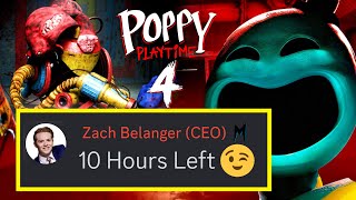 Poppy Playtime CHAPTER 4 - Officially 10 Hours Left!...(Mob Entertainment)