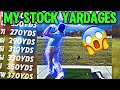 My STOCK Yardages For EVERY Club In My Golf Bag | Joseph LD