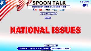 SPOON TALK DECEMBER 11, 2024