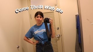 This thrift store kinda sucks but I vlogged anyway