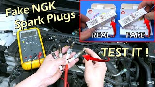 Fake NGK Iridium Spark Plugs | How To Test!!