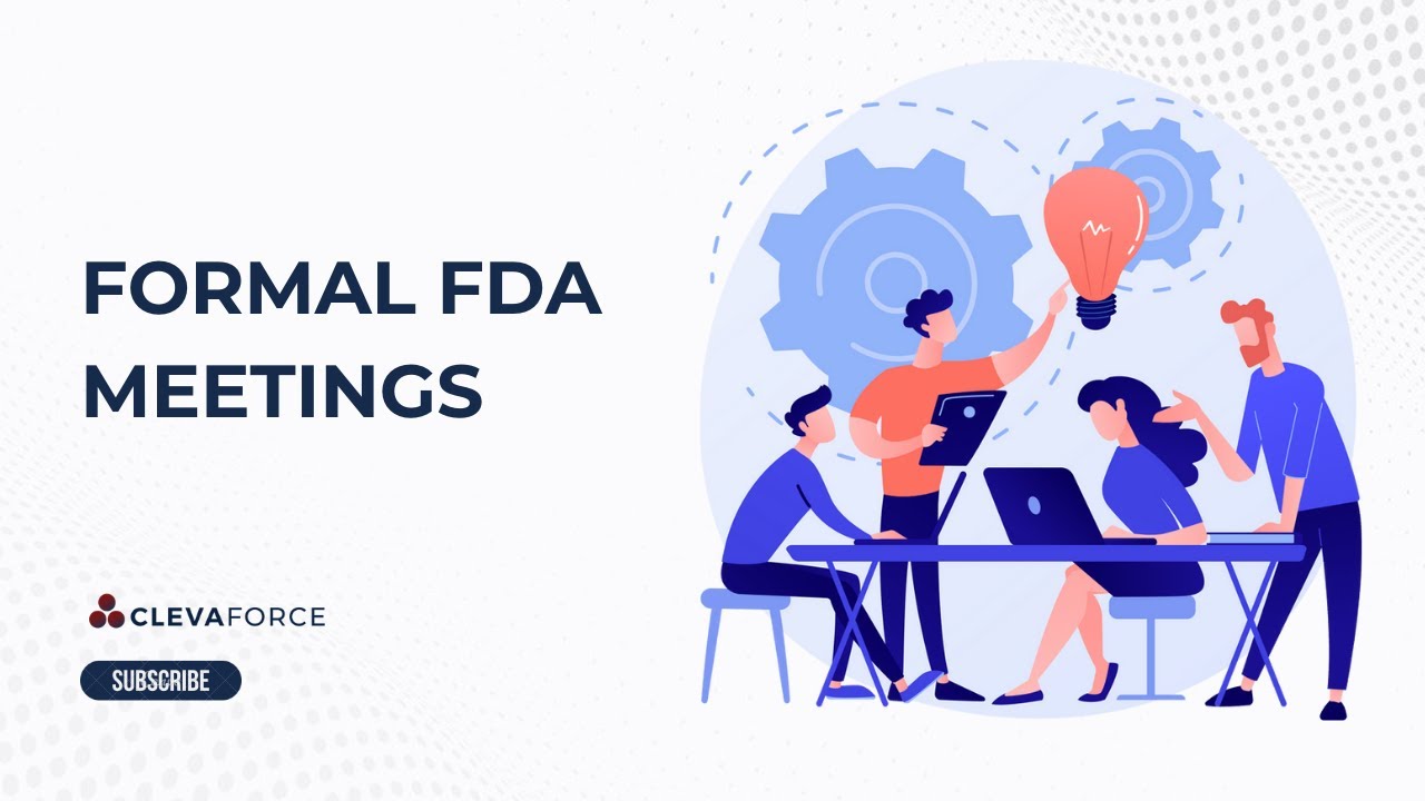 Formal FDA Meetings - YouTube