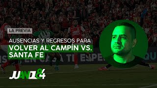 Previa de Santa Fe - Atlético Nacional: ¿Gandolfi cambiará el módulo táctico? | Juandl84