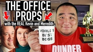 [ASMR] The Office Props (w/ the REAL Kevin \u0026 Meredith) | MattyTingles