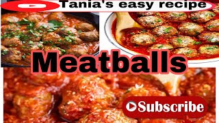 How to make meatballs #soft &juicy#meatballs #cooking #loves #foryou(with English subtitles)