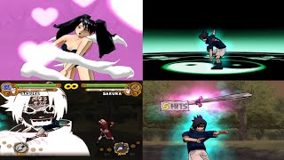 Sasuke Copies Everyone's Jutsu In Naruto: Ultimate Ninja Series (Updated) [Including All Games]