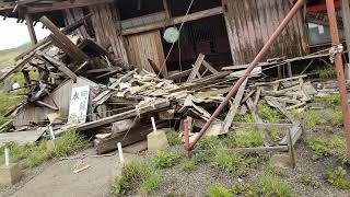 阿蘇山本堂西巌殿寺奥の院崩壊後の現状