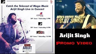 Arijit Singh | Mega Music | MTV India Tour | 30 June |Promo|  Live | Colors | MTV | MTV Beats | 2018