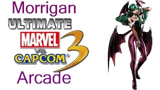 Ultimate Marvel VS Capcom 3 Arcade - Morrigan Aensland {\u0026 The DarkStalkers Team}