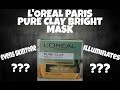 LOREAL PARIS PURE CLAY MASK | MINI REVIEW