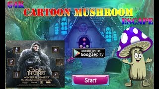 G4K Cartoon Mushroom Escape Walkthrough [Games4King]