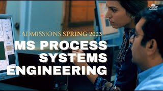 MS Process Systems Engineering | Admissions Spring 2023